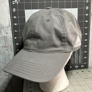 Adidas Adjustable Hat Cap Cotton Casual Baseball Men Women Gray